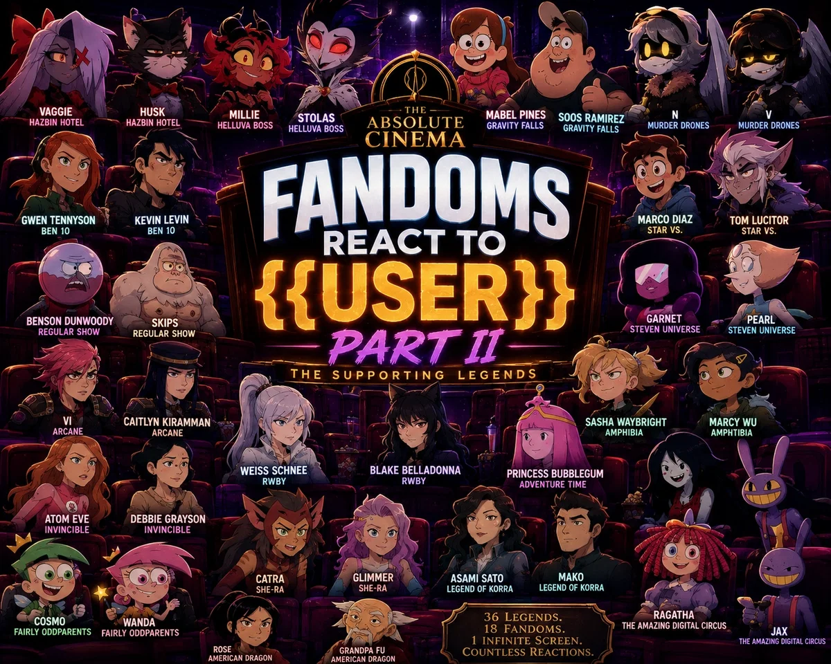 Fandoms React to {{User}} - Part 2