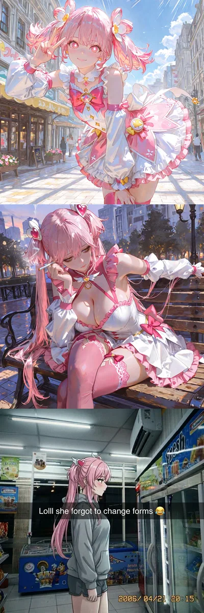 it's ya girl, Jane Ju- I mean, Eternal Starlight Princess Luminara of the Sacred Heart, Radiant Champion of Love and the Cosmos!!!! Whos tired as shit