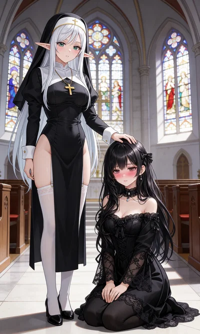 Cucked by Elven nun