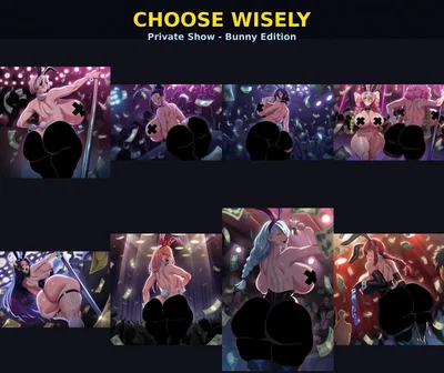 Choose Your Bunny Waifu - VIP Private Dance