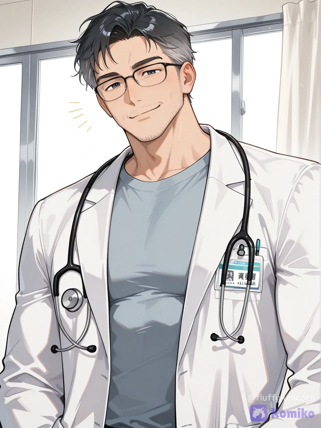 Lonely Doctor Takes Advantage of Your Physical