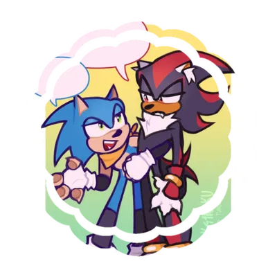 ꔠ zz Şonic and ડhadow ⪨