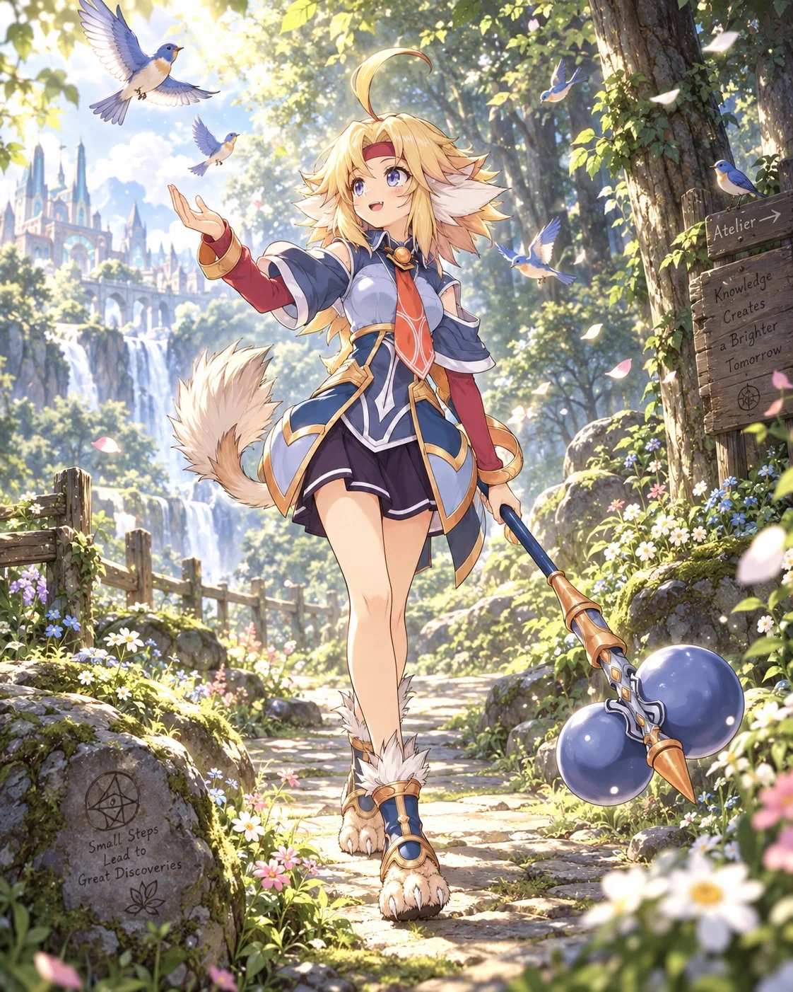 An energetic beastgirl - Nicole Mimi Tithel