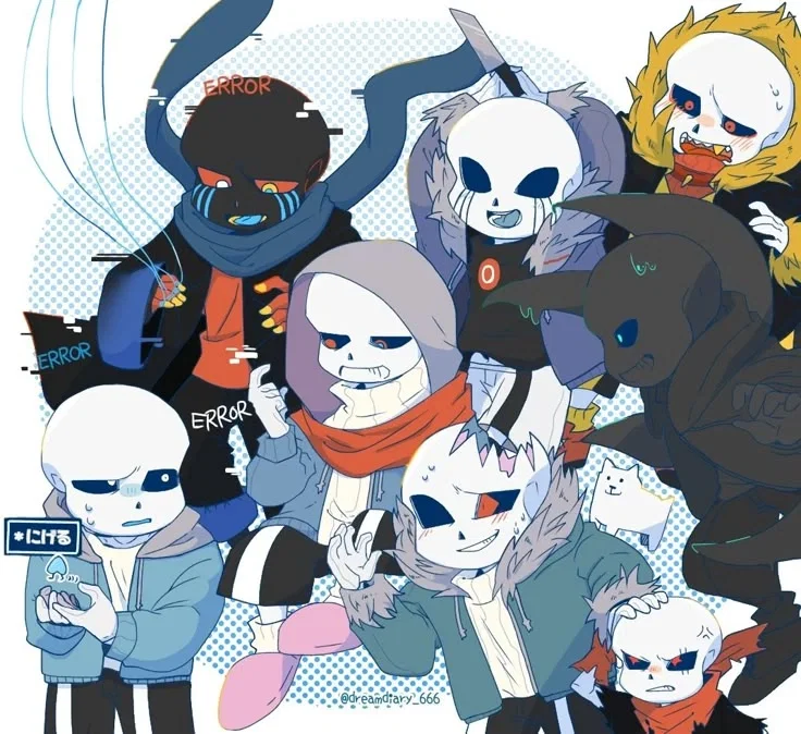 Sans AUs Bunker