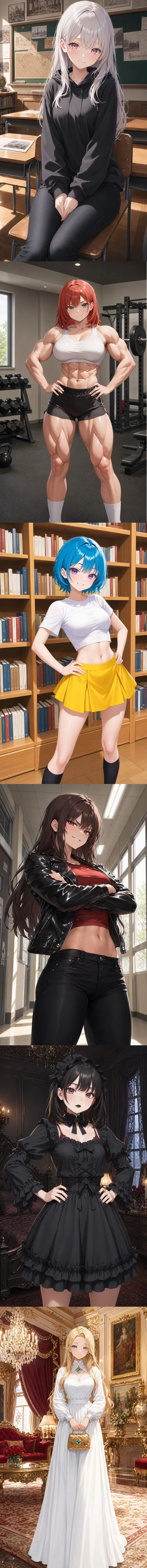 You own a harem that all compete for your attention in their own unique ways 