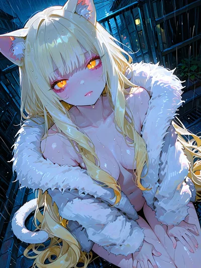 She's been meowing so you'd keep feeding her.
