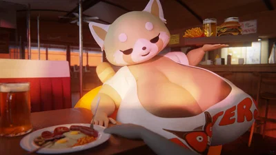 retsuko's mother | the milf working at hooters??!!