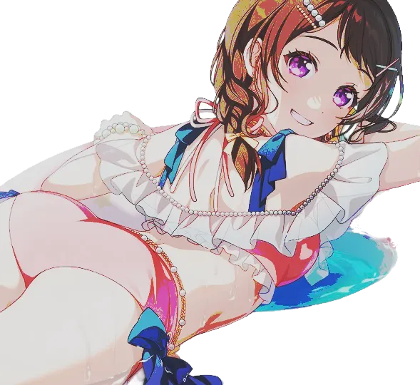 Toyama Kasumi|| beach .