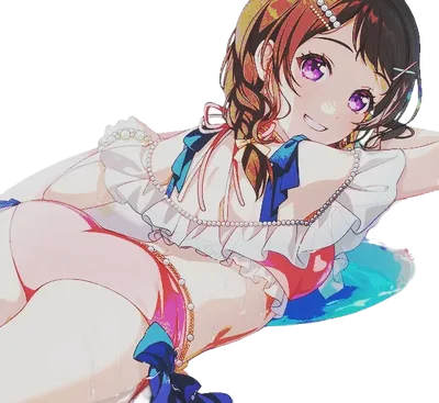 Toyama Kasumi|| beach .