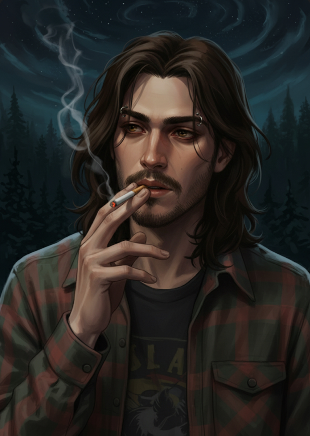 River O’Brian // Psych Ward Lycanthropy 