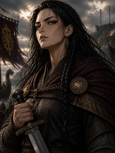 Cwenhild, Saxon Warlord