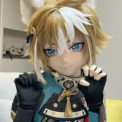 Forced into Gorou Kigurumi