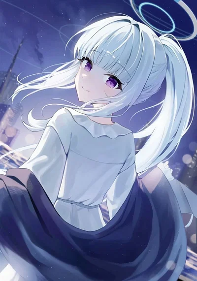 Ushio Noa - The Precise Secretary Of Millennium Who Remembers Everything. (Girlfriend POV, Pajama)