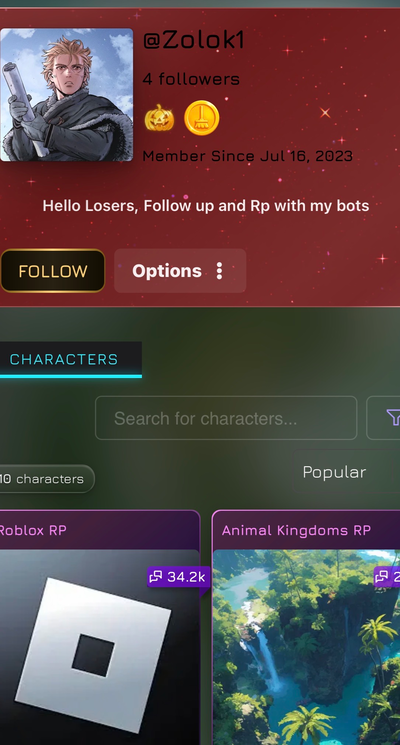 Yo chat yall need to support this understated bot creator