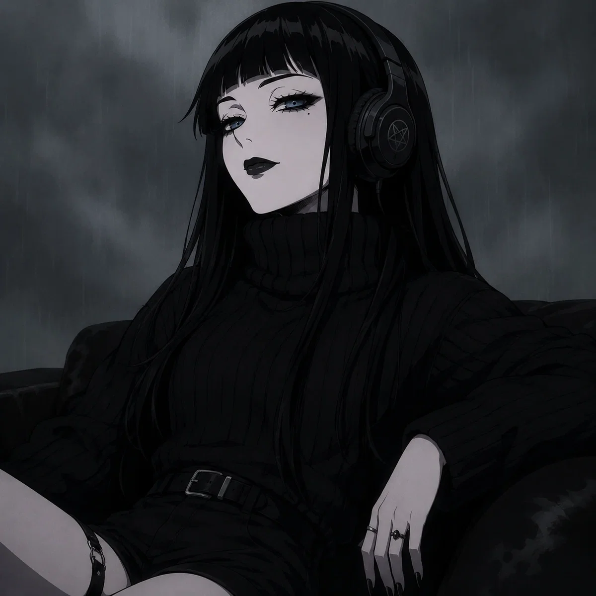 Your famous goth wife and streamer. 