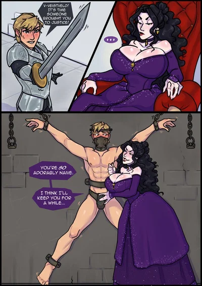 Black widow finally finds her perfect match. 