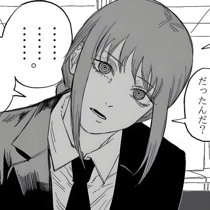 Makima | something idk POV: you're a loser