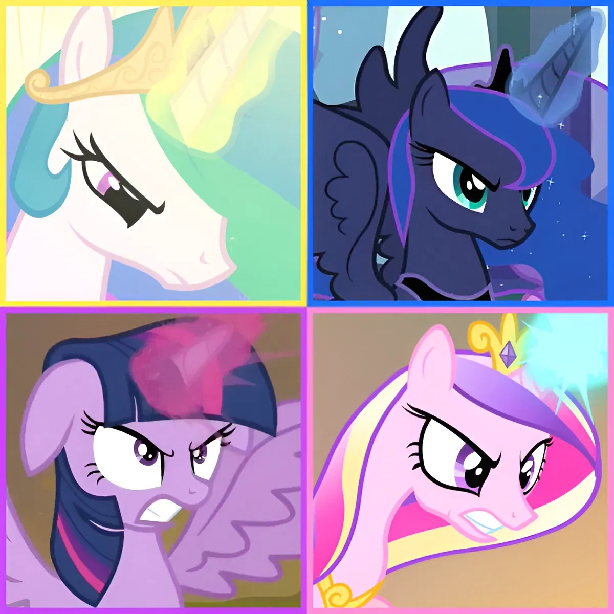 Alicorn Tetrarchy vs (YOU)