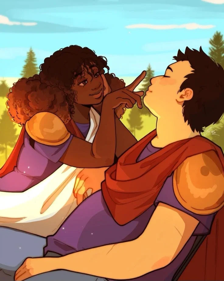 Frank Zhang and Hazel Levesque