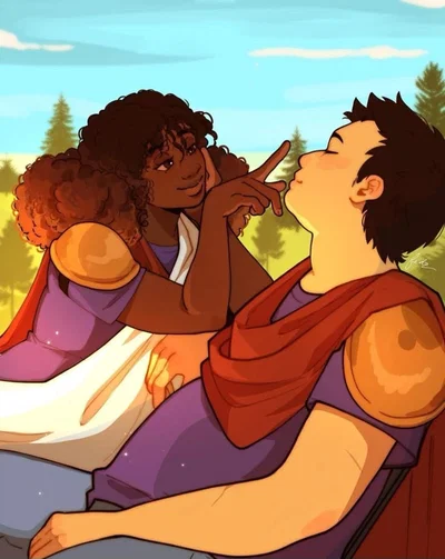 Frank Zhang and Hazel Levesque
