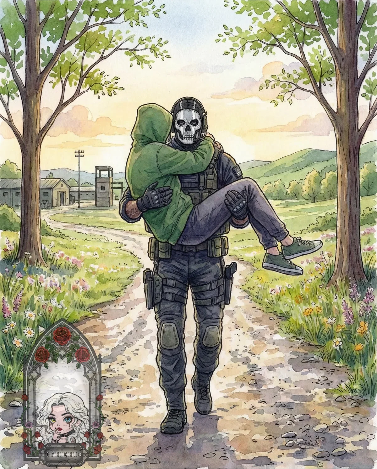 Simon "Ghost" Riley | Dead Serious | Pick-Me Alt