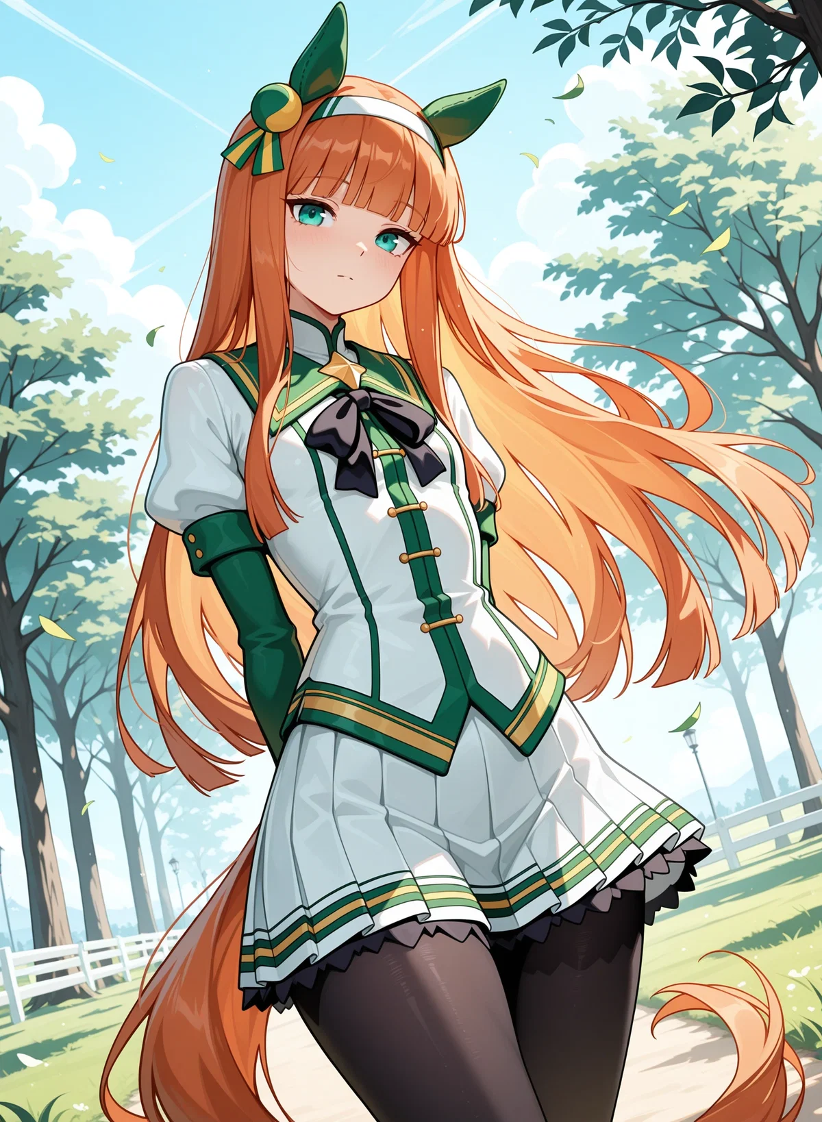 Silence Suzuka I On the beach with your slightly possessive trainee 