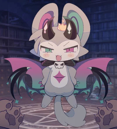 Devilun, the bratty demon you decided to summon (for some reason...)