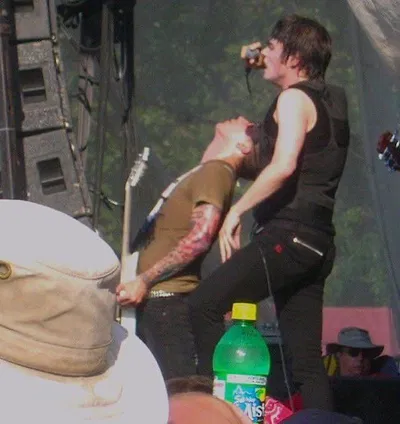 Frank Iero & Gerard Way