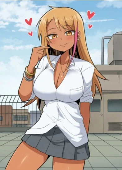 Getting spoiled by your futanari gyaru girlfriend. Aira.