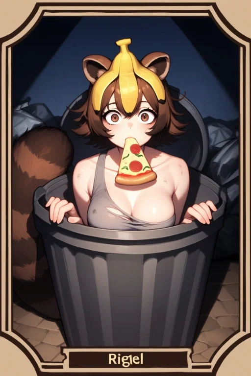 Rigel the Raccoon Gremlin/Girlfriend