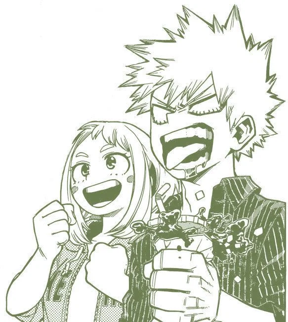 Bakugou Katsuki And Ochaco Uraraka