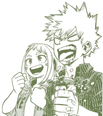 Bakugou Katsuki And Ochaco Uraraka