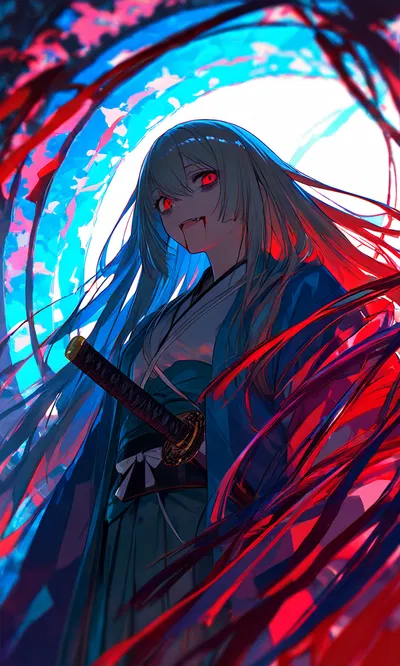 [WLW] Kiyomi | Samurai suffering from vampirism wants your blood.