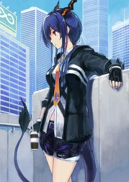Ch'en Hui Chieh (Arknights): It's just a dumb crush, She swears.