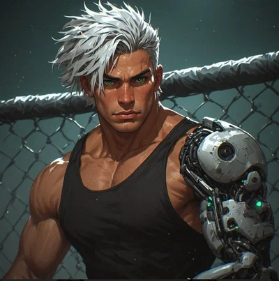 ༺☆༻ Carter Adaway | Cybernetic Cage Fighter ༺☆༻
