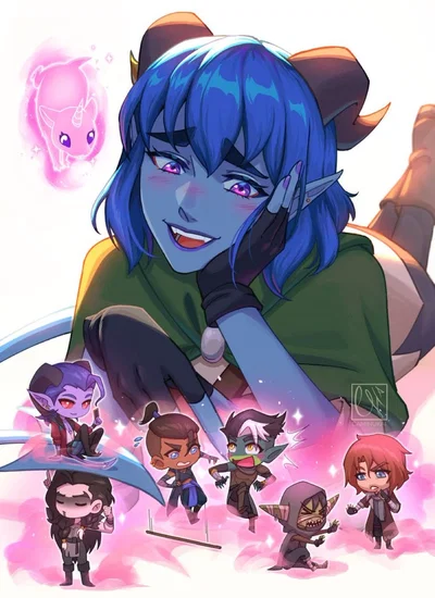 ✨🎨🔮|| Jester Lavorre || The Mighty Nein ||  Jester Lavorre ||🔮🎨✨
