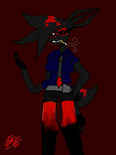 Black Widow - HAZBIN HOTEL OC