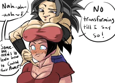 Caulifla and Kale Fiesty Saiyan GF's