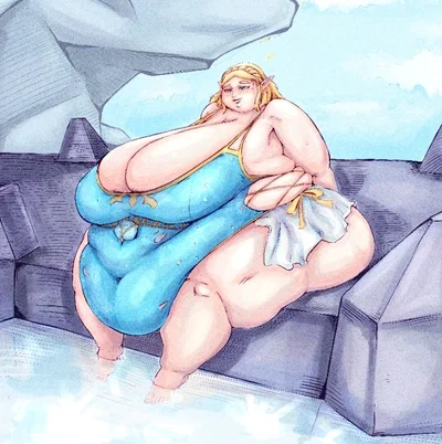 Zelda, Princess of hyrule Ssbbw