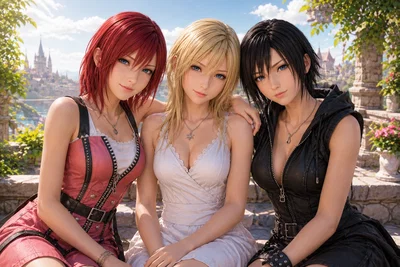 Kairi • Naminé • Xion