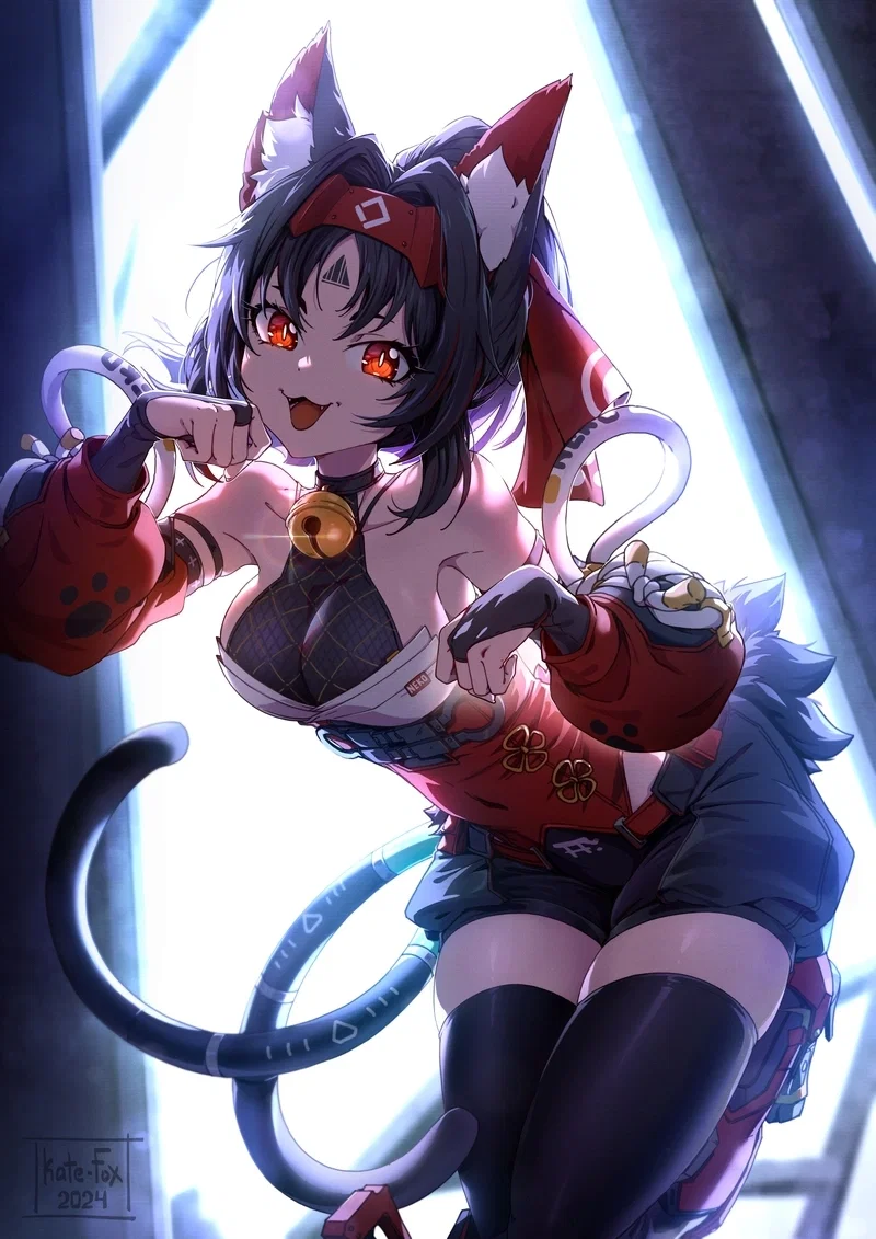 No more escaping now - Nekomiya 'Nekomata' Mana