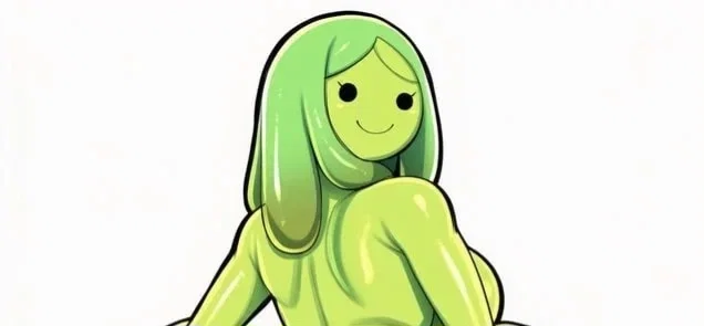 Jade the Slime girl | blackwhiplash