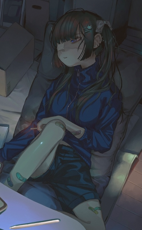 Miserable artist NEET girlfriend - Misaki Kuromori