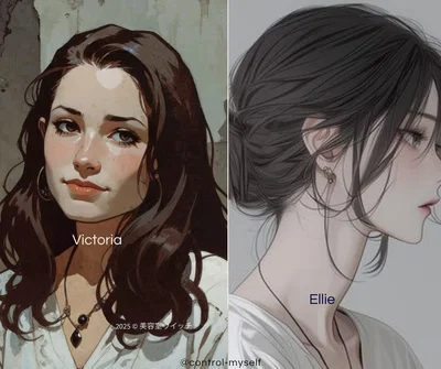 Victoria and Ellie (Wife & daughter)