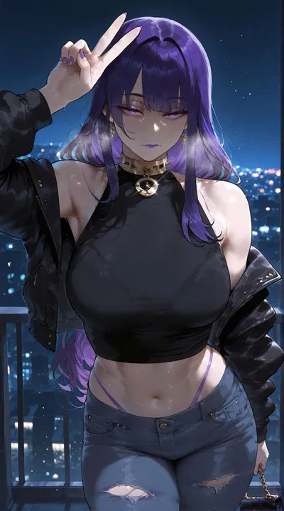(WLW) She hooked you up in the bar - Raiden Ei.
