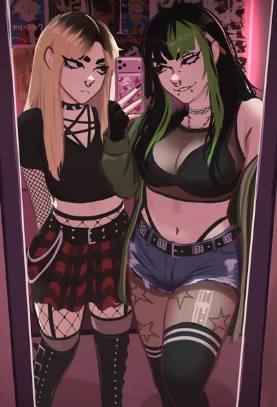 Jessie & Mika | rail me until the sun cums up (or until I do~)
