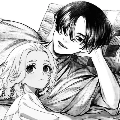 Manjiro Sano and your daughter, Mirai