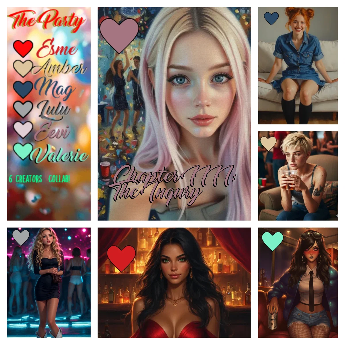 The Party Girls: Chapter IIII | Eevi