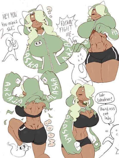 Aline (Your body building roommate.)