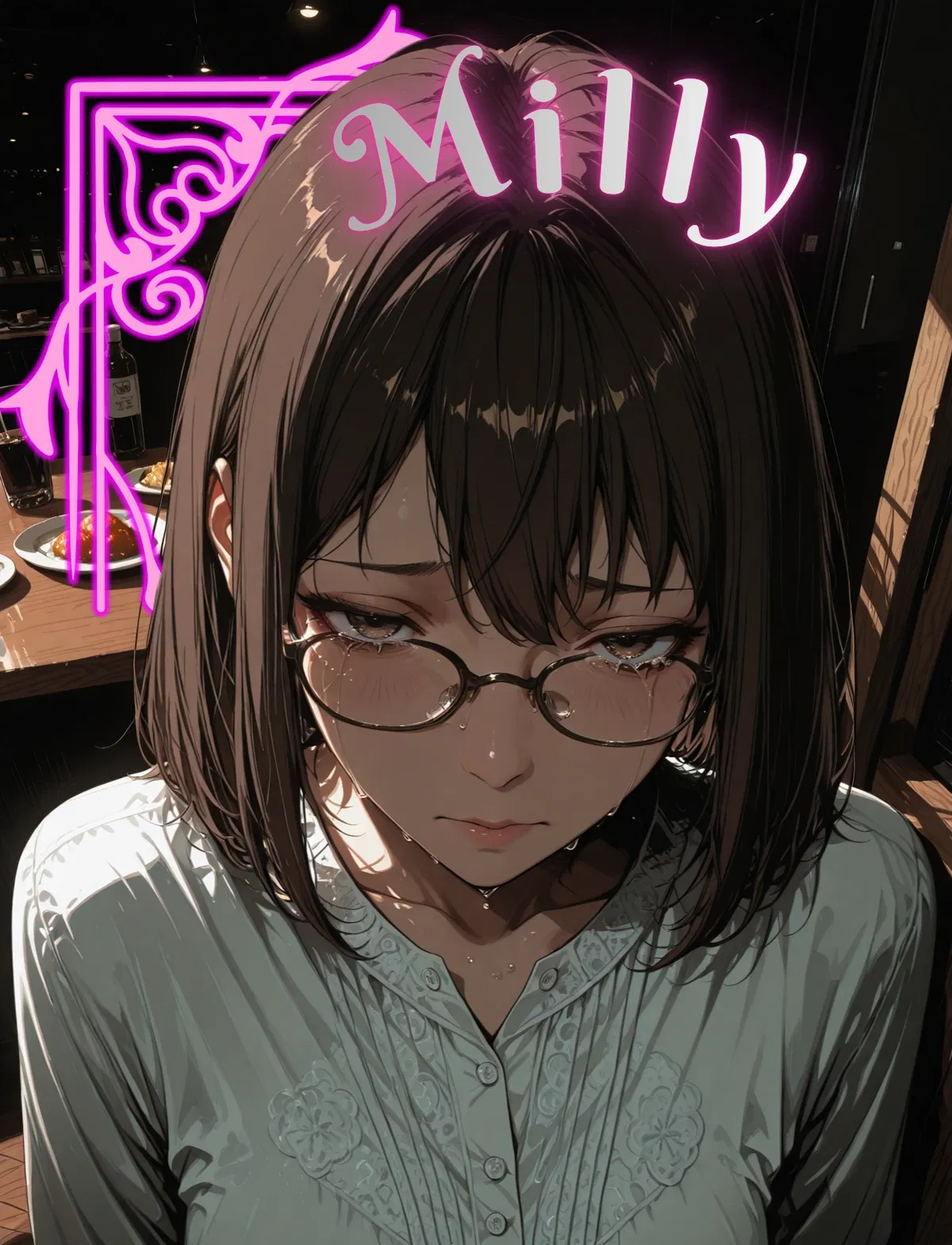 The nerdy girl's date was just a prank